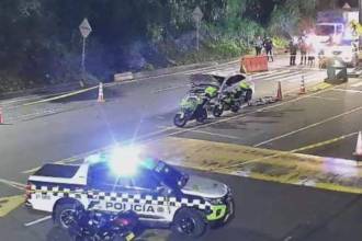 Explosión en peaje de Copacabana. FOTO: CORTESÍA DENUNCIAS ANTIOQUIA