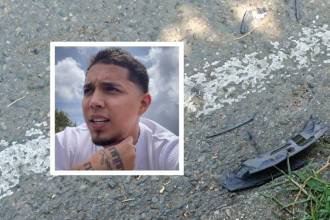 De acuerdo con el hombre, no es la persona que atropelló al ciclista. FOTOS: Q’HUBO E INSTAGRAM @DIMELOJARA