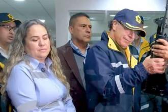 El fusil es analógico, con el propósito de no depender de software ni tecnologías extranjeras. FOTO: CAPTURA DE VIDEO X @PETROGUSTAVO