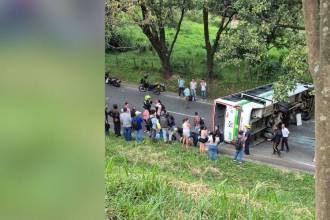 Los hechos se registraron en la tarde del 5 de mayo. FOTO: CORTESÍA DENUNCIAS ANTIOQUIA