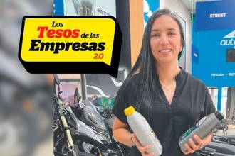 Líder de categoría en mercadeo repuestos, es el nombre de su cargo en Auteco, donde ha tenido numerosos ascensos. FOTO: JAIDER ESCOBAR