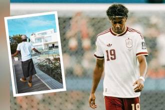 El futbolista español Lamine Yamal. FOTO: @LAMINEYAMAL