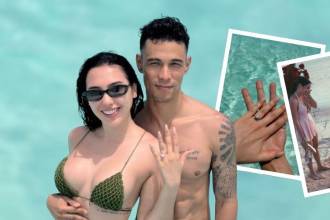 La propuesta fue en Bahamas, de donde es oriundo su ahora futuro esposo. FOTOS: INSTAGRAM AIDAVICTORIAM