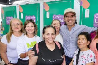 Centro de lavado comunitario. FOTO: CORTESÍA ALCALDÍA DE MEDELLÍN
