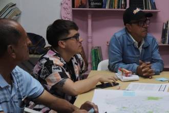 Loa encuentros con la comunidad son parte escencial de la contrucción del POT. / FOTO: DEPARTAMENTO ADMINISTRATIVO DE PLANEACIÓN