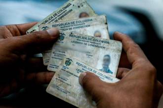 Licencias de conducción. FOTO: JULIO CÉSAR HERRERA