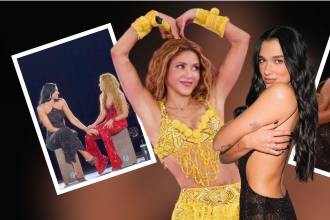 Shakira y Dua Lipa compartieron este momento durante el Macondo Park en España. FOTOS: INSTAGRAM @DUALIPA Y @SHAKIRA