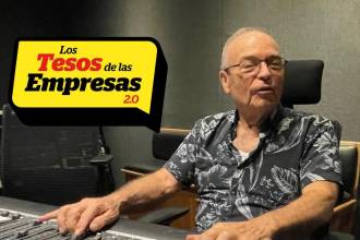 Muriel ahora se siente más cómodo por fuera de los micrófonos, en la consola, donde reitera su amor por la música. FOTOS: JAIDER ESCOBAR