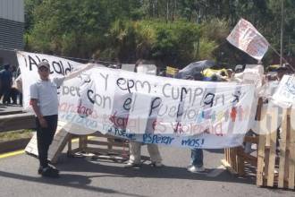 La comunidad de la vereda Granizal viene haciendo este reclamo desde hace 15 más de años. FOTO: GUILLERMO OSPINA