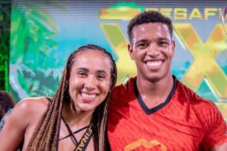 Kelly Ríos y Kevin Rúa, ganadores del ‘Desafío XX’ (2024). FOTO: IG @kellyrios27