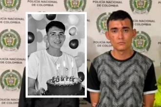 Diego Raigoza fue capturado por el crimen de Gabriel Herazo (detalle). FOTO: CORTESÍA Y TOMADA DE REDES SOCIALES