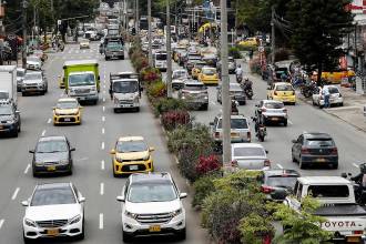 Movilidad en Medellín. FOTO: ARCHIVO - MANUEL SALDARRIAGA QUINTERO