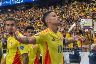 James Rodríguez se despide de la Selección Colombia tras 130 partidos disputados, 31 goles y 43 asistencias. FOTO: JUAN ANTONIO SÁNCHEZ