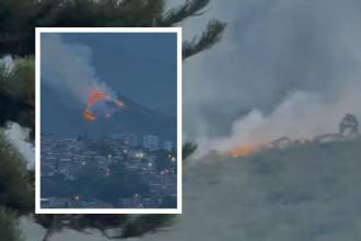 EN VIDEO: Alerta por incendios forestales en simultaneo en Medellín