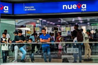 La Nueva Eps ya ha sufrido suspensiones de servicios en varios centros médicos. FOTO: JULIO CÉSAR HERRERA