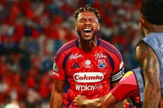 Leyser Chaverra, zaguero central DIM. FOTO: MANUEL SALDARRIAGA