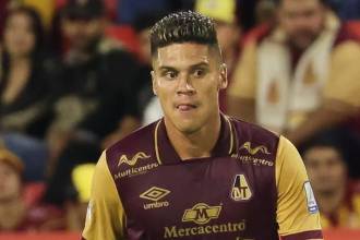 El centrocampista Sebastián Guzmán, actual jugador de Deportes Tolima. FOTO: @_SEBASGUZMAN10