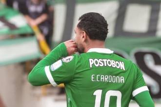 Edwin Cardona, convocado para el juego ante Pasto. FOTO: ATLÉTICO NACIONAL