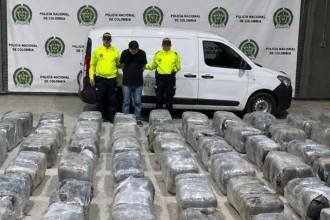 Incautación de 2.5 toneladas de marihuana a Los Triana. FOTO: ALCALDÍA DE MEDELLÍN 