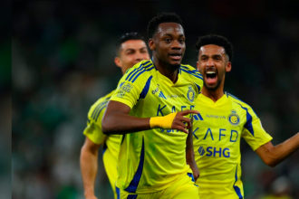 Jhon Durán celebra un nuevo doblete en Arabia Saudita. /FOTO: AL NASSR