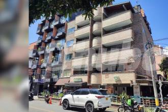 Al interior de un apartamento de este edificio, hallaron a un hombres sin vida. FOTO: ANDRÉS FERNANDO GARCÍA HERNÁNDEZ