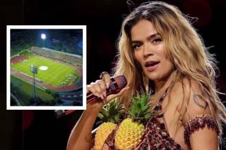 Karol G podría presentarse en el Estadio Ditaires. FOTO: TOMADA DE INSTAGRAM @karolg Y CORTESÍA 