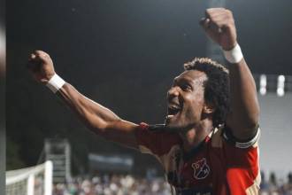 Didier Moreno, jugador de Independiente Medellín. FOTO: DIM OFICIAL