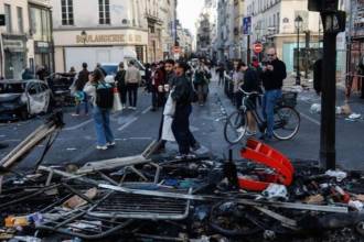 Así se ven las calles en Francia. FOTO: TOMADA DE X @LATRIBUNAHN