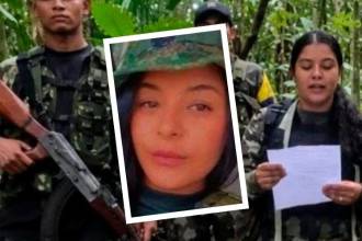 La mujer habría aparecido como vocera en un video de las disidencias lanzando amenazas contra los alcaldes de Remedios y Segovia. FOTOS: TOMADAS DE LA WEB