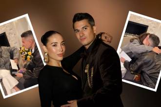 Pipe Bueno esperó a Luisa con una sorpresa muy romántica en su hogar. FOTOS: INSTAGRAM @PIPEBUENO