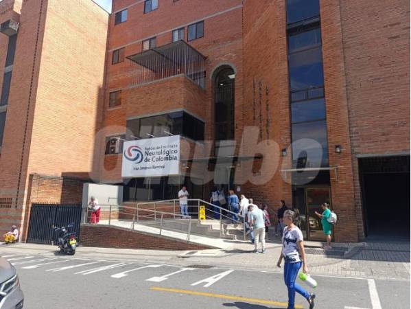 Instituto Neurológico de Antioquia, centro asistencial donde falleció el extranjero. /FOTO: ALEJANDRA MORALES