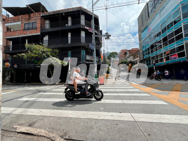 En esta zona se desplomó Brando Smith. /FOTO: ANDRÉS FELIPE OSORIO GARCÍA 
