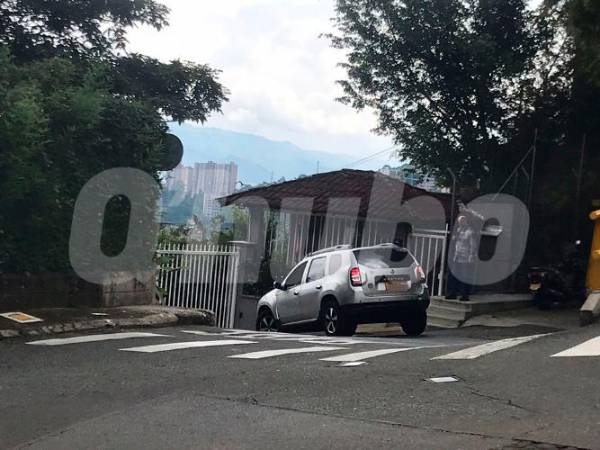 Esta es la entrada de la urbanización donde ocurrió todo. FOTO: LAURA ROSA JIMÉNEZ VALENCIA