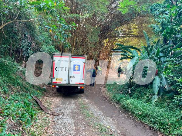 En este pareja fue hallado el cuerpo de Natalia. /FOTO: ANDRÉS FELIPE OSORIO GARCÍA