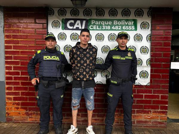 Leal Portela tras ser capturado por la Policía. FOTO: POLICÍA NACIONAL