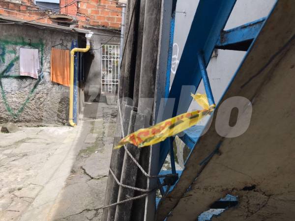 En este lugar ocurrió el homicidio de Diego Alejandro. FOTO: LAURA ROSA JIMÉNEZ VALENCIA