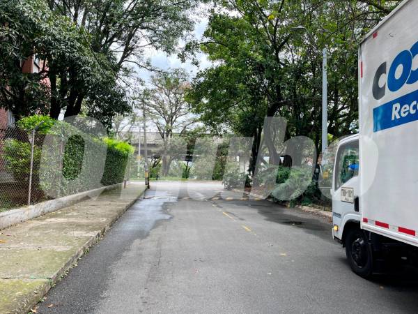 En esta calle fue asesinado Ríos Román. /FOTO: ANDRÉS FELIPE OSORIO GARCÍA