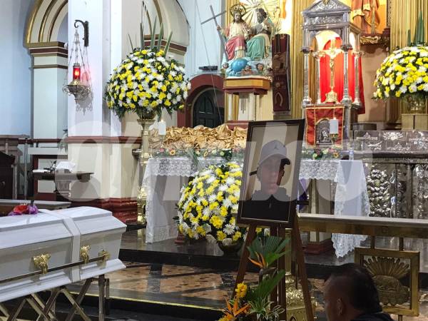 La misa fue celebrada en la parroquia principal del corregimiento San Cristóbal. FOTO: LAURA ROSA JIMÉNEZ VALENCIA