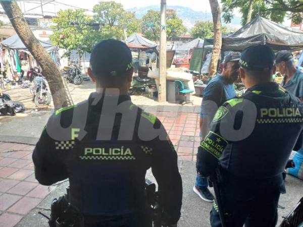 Lugar donde fue asesinado el hombre sin identificar. /FOTO: MAURICIO PALACIO