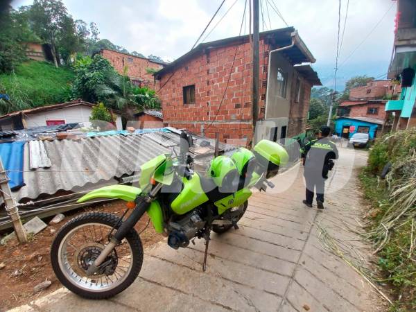 En este sector de la vereda La Montañita ocurrió el crimen. /FOTOS: MAURICIO ANDRÉS PALACIO BETANCUR