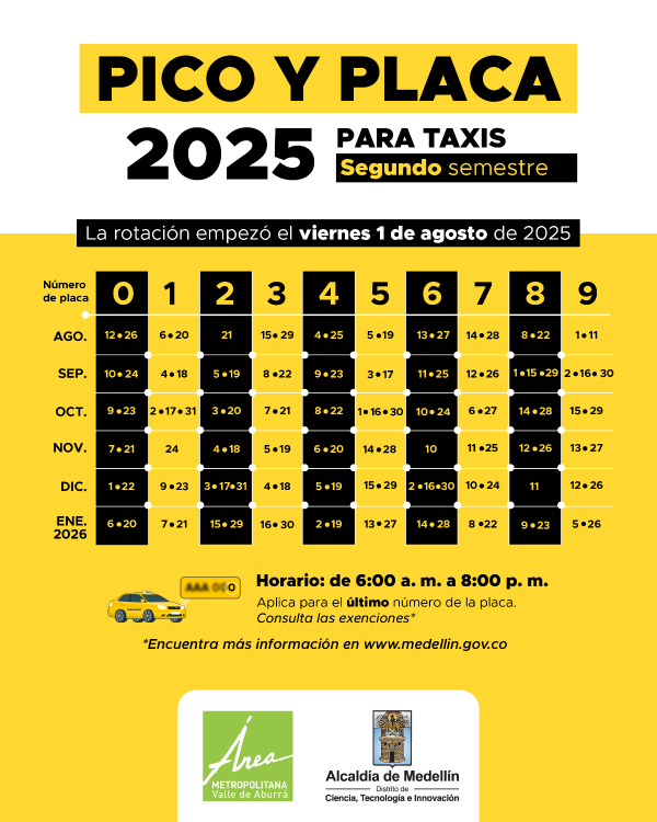 IMAGEN: SECRETARÍA DE MOVILIDAD DE MEDELLÍN