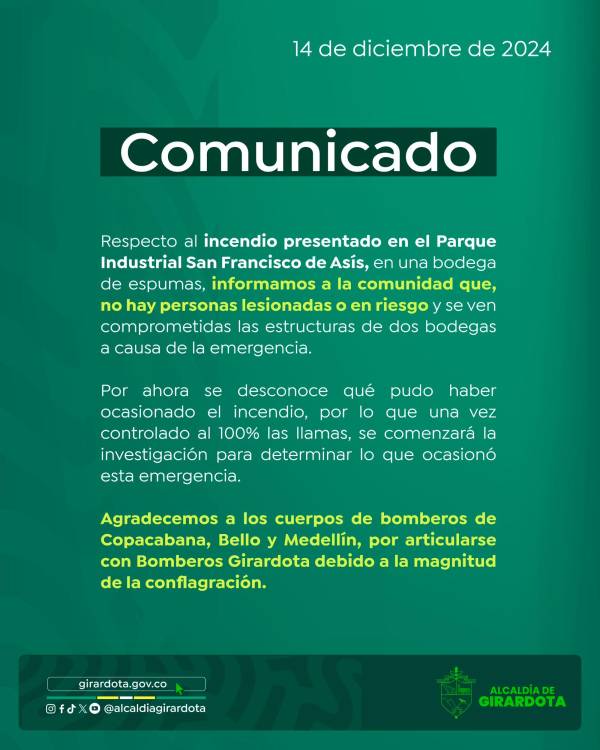 $!/DISEÑO: ALCALDÍA DE GIRARDOTA