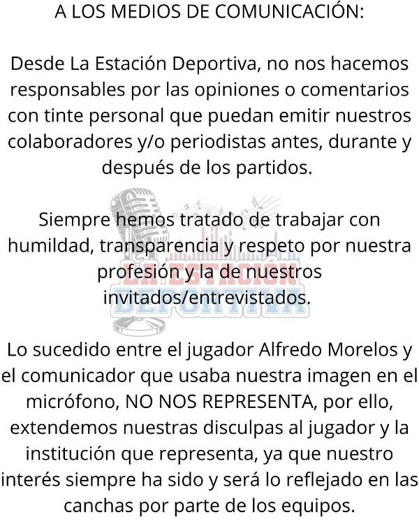 El medio para el que trabaja el periodista ofreció disculpas. <b><span class=mln_small-caps_mln>/IMAGEN: REDES SOCIALES</span></b>