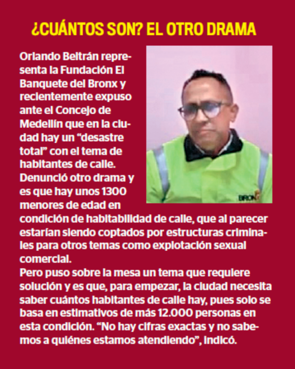 ¿Hay un plan para ‘cansar’ a los habitantes de calle?