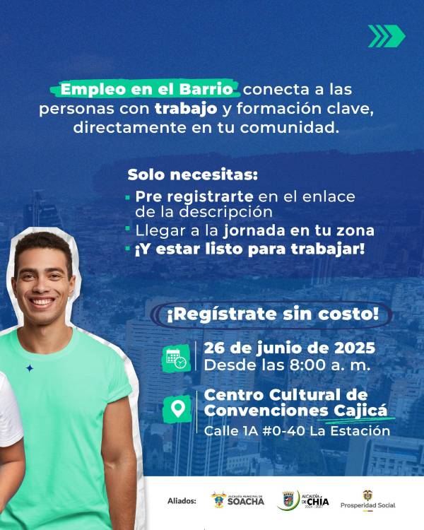 ¿Desempleado? Pilas que con Magneto habrá ‘Empleo en el Barrio’