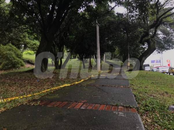 Parque Juanes de la Paz, Medellín. Lugar de los hechos. /FOTO: LAURA ROSA JIMÉNEZ VALENCIA