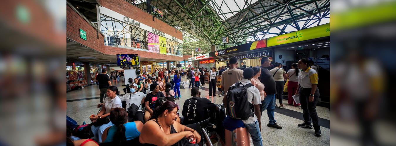 Instalaciones de la Terminal del Norte. <b><span class="mln_small-caps_mln">/FOTO: ANDRÉS CAMILO SUÁREZ ECHEVERRY</span></b>