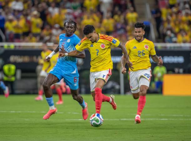 Partido Selección Colombia vs. República del Congo. FOTO: JUAN ANTONIO SÁNCHEZ - ENVIADO ESPECIAL