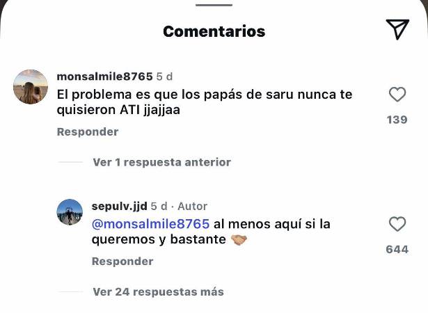 Andrea Valdiri le tiró pulla a su exsuegro y su novio la defendió de las críticas