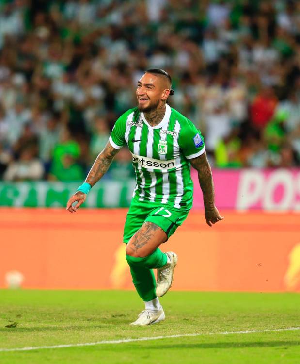 Cristian ‘Chicho’ Arango abrió el marcado en el minuto 9. FOTO: ANDRÉS CAMILO SUÁREZ